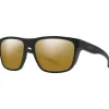 Lunettes de soleil Smith Barra Matte Black Chromapop Bronze Polarized Mirror