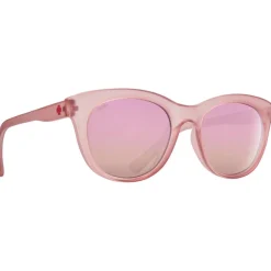 Lunettes de soleil Spy Boundless Matte Translucent Rose Bronze Rose Quartz Spectra Mirror