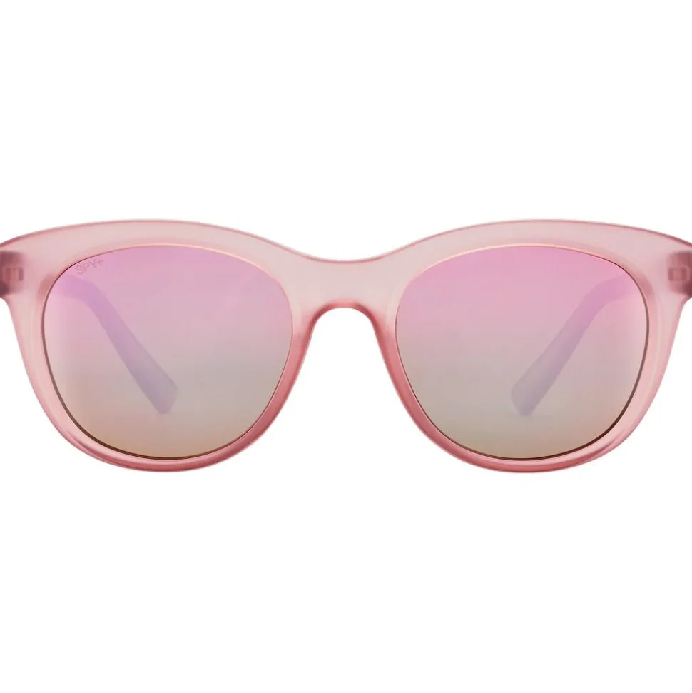 Lunettes de soleil Spy Boundless Matte Translucent Rose Bronze Rose Quartz Spectra Mirror