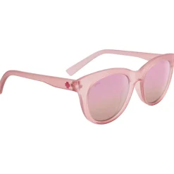 Lunettes de soleil Spy Boundless Matte Translucent Rose Bronze Rose Quartz Spectra Mirror