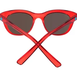 Lunettes de soleil Spy Boundless Translucent Red Bronze Light Blue Spectra Mirror