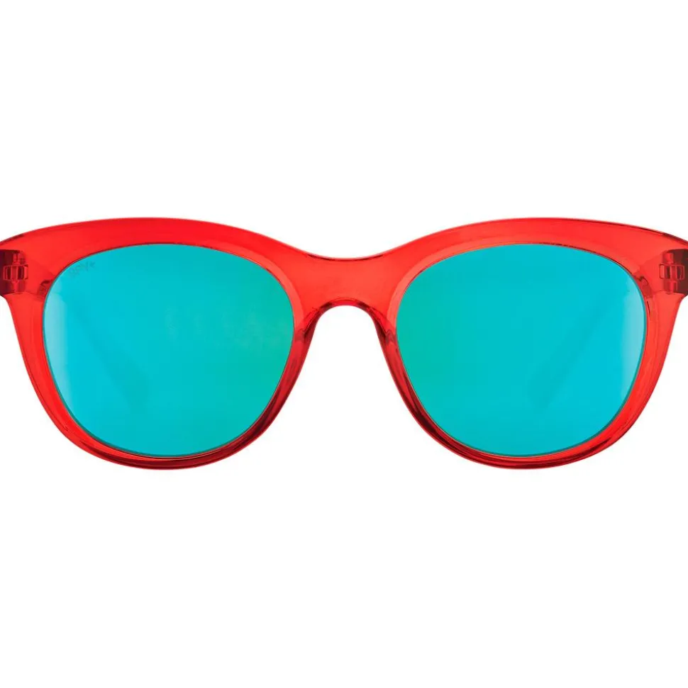 Lunettes de soleil Spy Boundless Translucent Red Bronze Light Blue Spectra Mirror