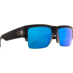 Lunettes de soleil Spy Cyrus 50/50 Matte Black Ice Happy Gray Gree Dark Blue Spectra Mirror