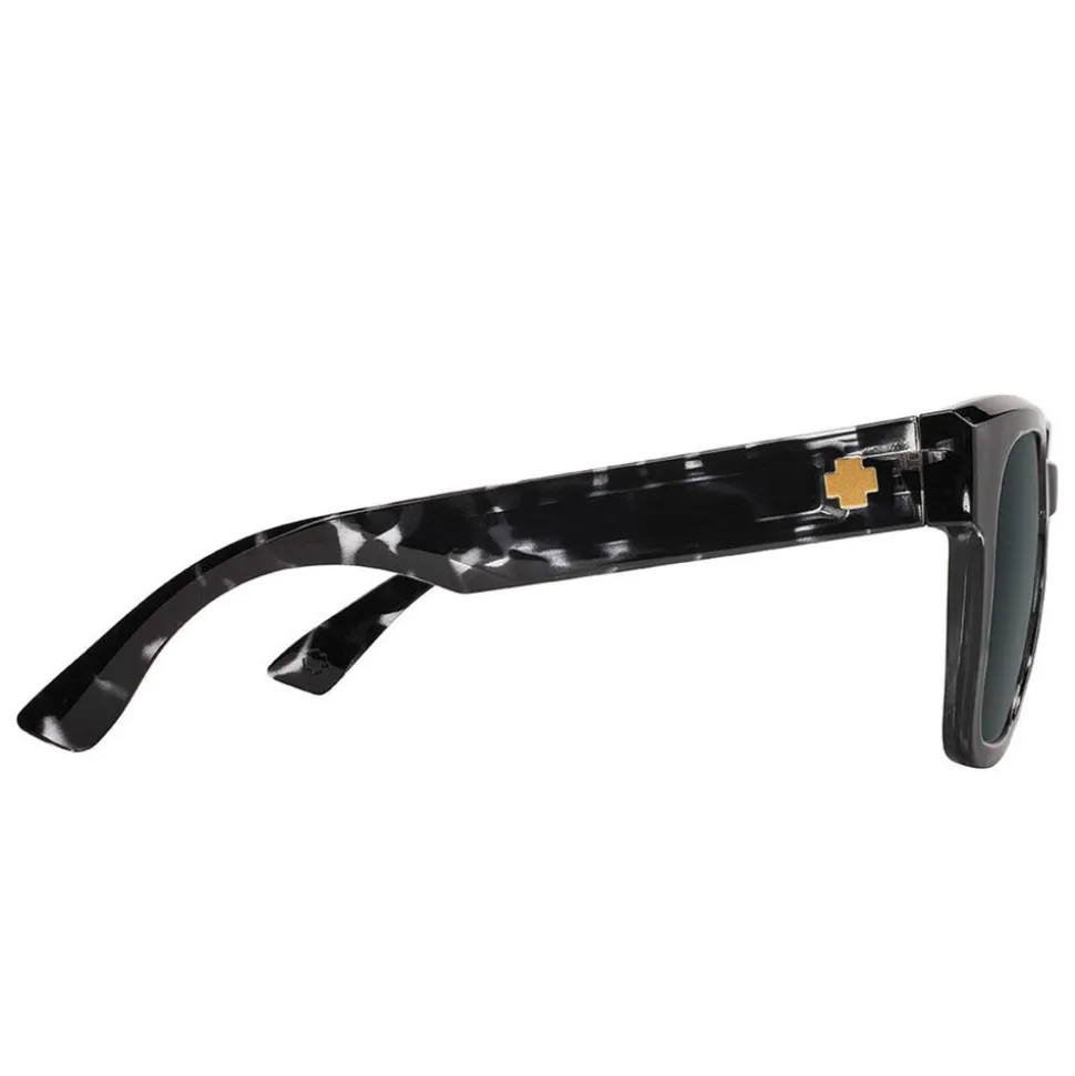 Lunettes de soleil Spy Dessa Black Marble Tort Happy Gray Green Black Mirror