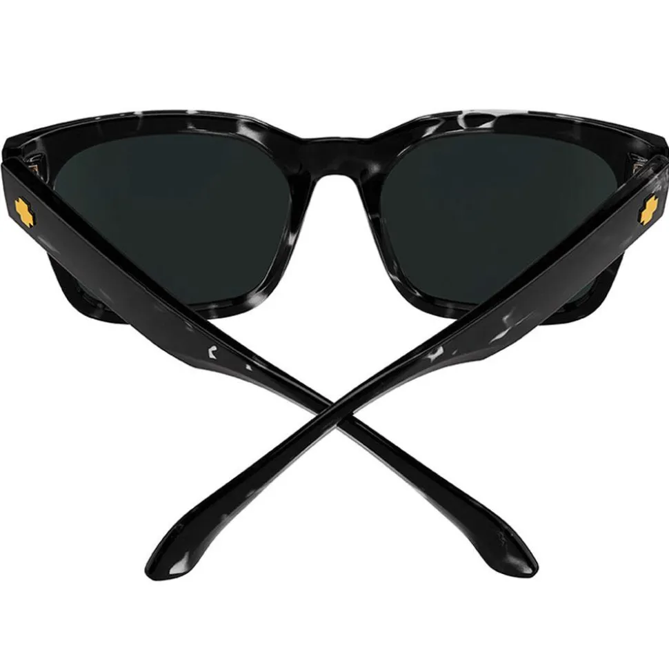 Lunettes de soleil Spy Dessa Black Marble Tort Happy Gray Green Black Mirror