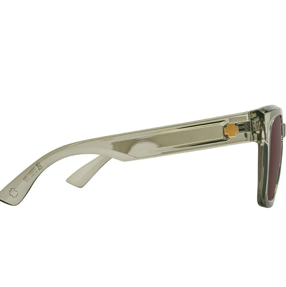 Lunettes de soleil Spy Dessa Translucent Dusty Olive Happy Bronze Polar