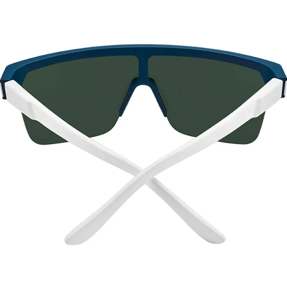 Lunettes de soleil Spy Flynn 50/50 Matte Blue Matte White Happy Gray Green Blue Mirror