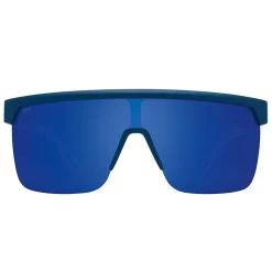 Lunettes de soleil Spy Flynn 50/50 Matte Blue Matte White Happy Gray Green Blue Mirror