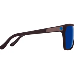 Lunettes de soleil Spy Flynn Soft Matte Black Happy Bronze Dark Blue Mirror