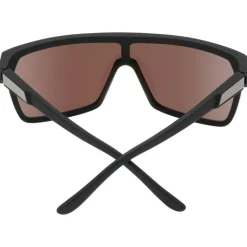 Lunettes de soleil Spy Flynn Soft Matte Black Happy Bronze Dark Blue Mirror