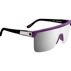 Lunettes de soleil Spy Flynn 50/50 Matte Purple Matte Black Happy Bronze Platinum Mirror
