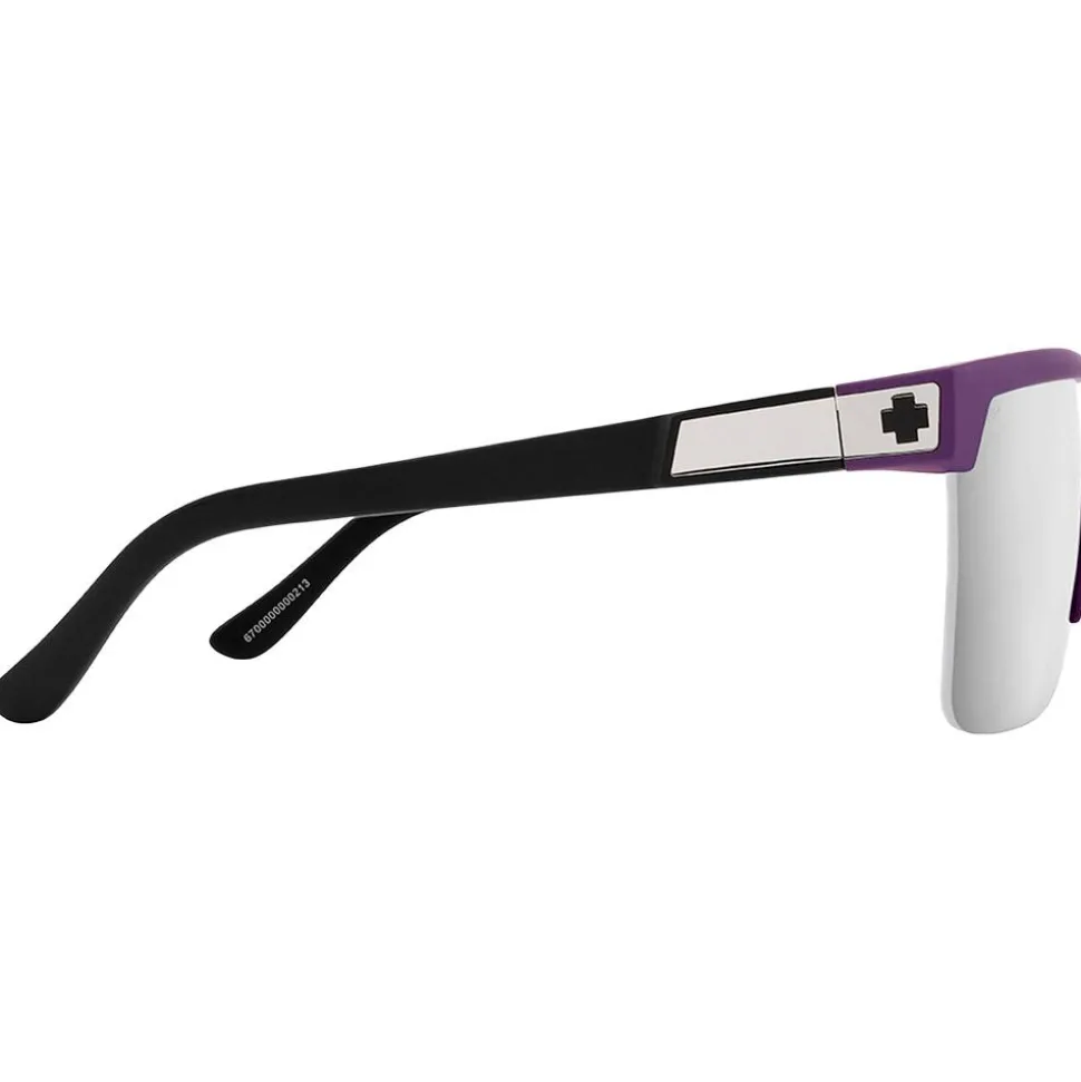 Lunettes de soleil Spy Flynn 50/50 Matte Purple Matte Black Happy Bronze Platinum Mirror
