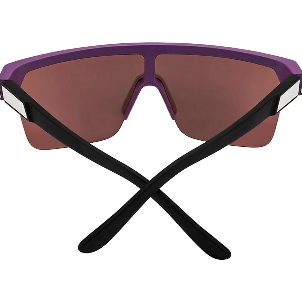 Lunettes de soleil Spy Flynn 50/50 Matte Purple Matte Black Happy Bronze Platinum Mirror