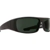 Lunettes de soleil Spy Logan Soft Matte Black HD Plus Gray Green