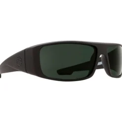 Lunettes de soleil Spy Logan Soft Matte Black HD Plus Gray Green