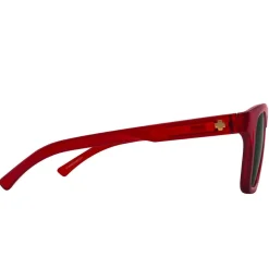 Lunettes de soleil Spy Saxony Translucent Red Happy Gray Green