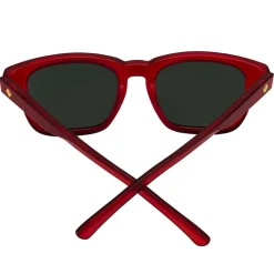 Lunettes de soleil Spy Saxony Translucent Red Happy Gray Green