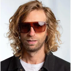 Lunettes de soleil Tripoint Rajka Shiny Transparent Brown Gradient Brown