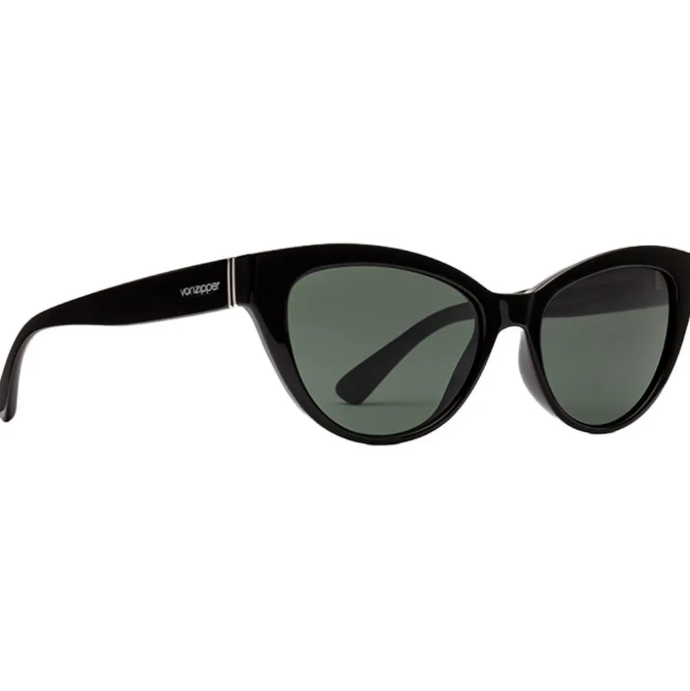 Lunettes de soleil Von Zipper Ya-Ya! Black Gloss Vintage Grey