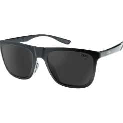 Lunettes de soleil Zeal Boone Matte Black Ellume Dark Grey Polarized