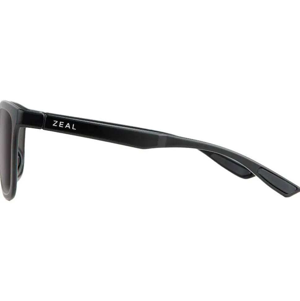 Lunettes de soleil Zeal Boone Matte Black Ellume Dark Grey Polarized