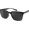 Lunettes de soleil Zeal Campo Matte Black Ellume Polarized Dark Grey