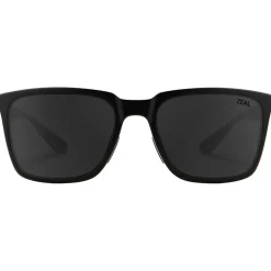 Lunettes de soleil Zeal Campo Matte Black Ellume Polarized Dark Grey