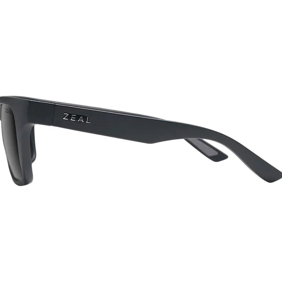 Lunettes de soleil Zeal Howland Matte Black Ellume Dark Grey Polarized