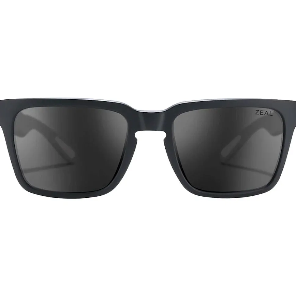 Lunettes de soleil Zeal Howland Matte Black Ellume Dark Grey Polarized