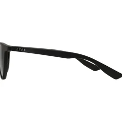 Lunettes de soleil Zeal Juno Matte Black Ellume Polarized Dark Grey