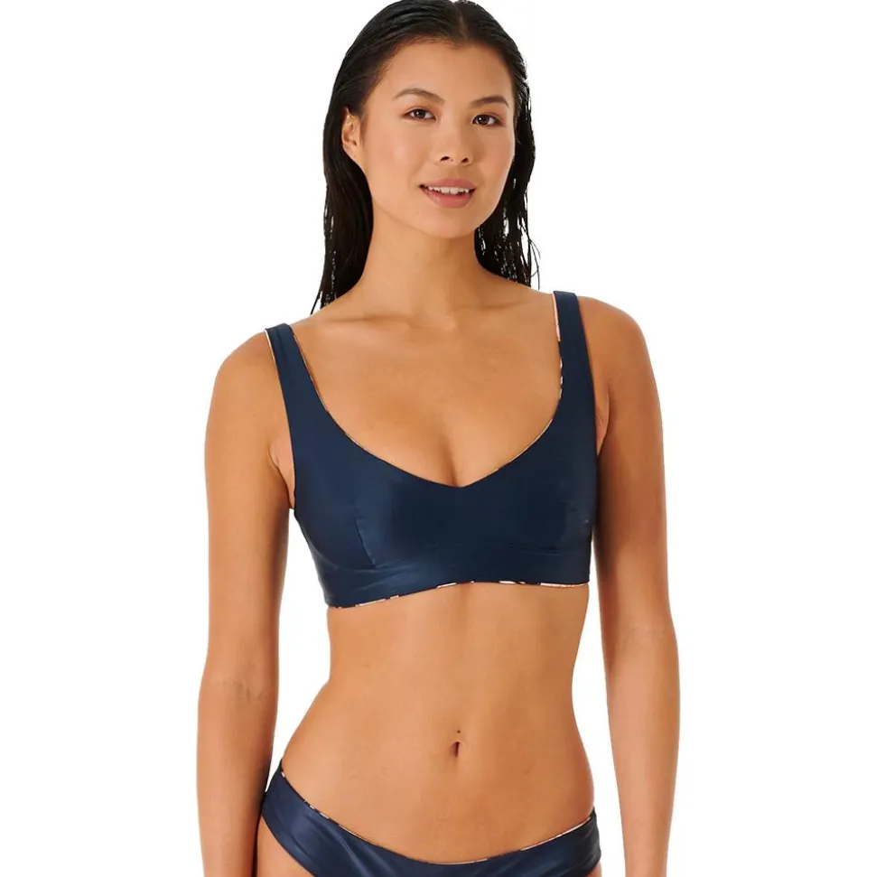 Maillot de bain Rip Curl Brassière Mirage Reco Crop Navy