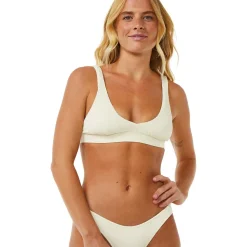 Maillot de bain Rip Curl Brassière Dreams Adjustable Halter Off White