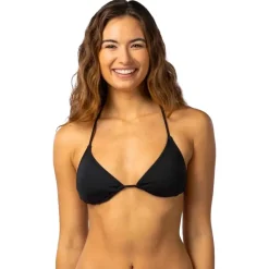 Maillot de bain Rip Curl Classic Surf Sliding Triangle Bikini Top Black
