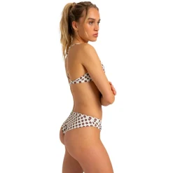 Maillot de bain Roxy Roxy Pro Wave - Bas de Bikini échancré Cloud Dancer Polkabiscus Good