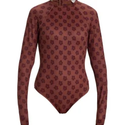 Maillot de bain Roxy Roxy Pro Wave - Maillot de bain 1 pièce Chocolate Plum Polka