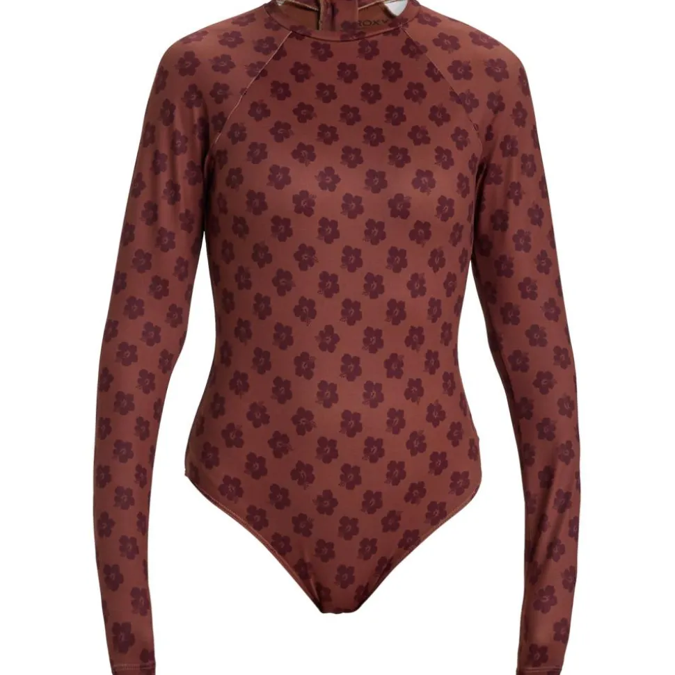 Maillot de bain Roxy Roxy Pro Wave - Maillot de bain 1 pièce Chocolate Plum Polka