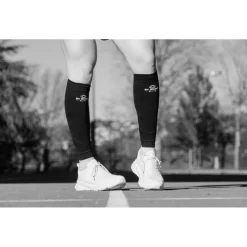 Manchons de compression Bv Sport Booster Elite Evolution Blanc