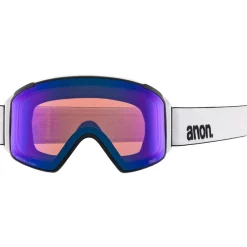 Masque de Ski Anon M4S Cylindrical MFI White Perceive Sunny Onyx + Perceive Variable Violet