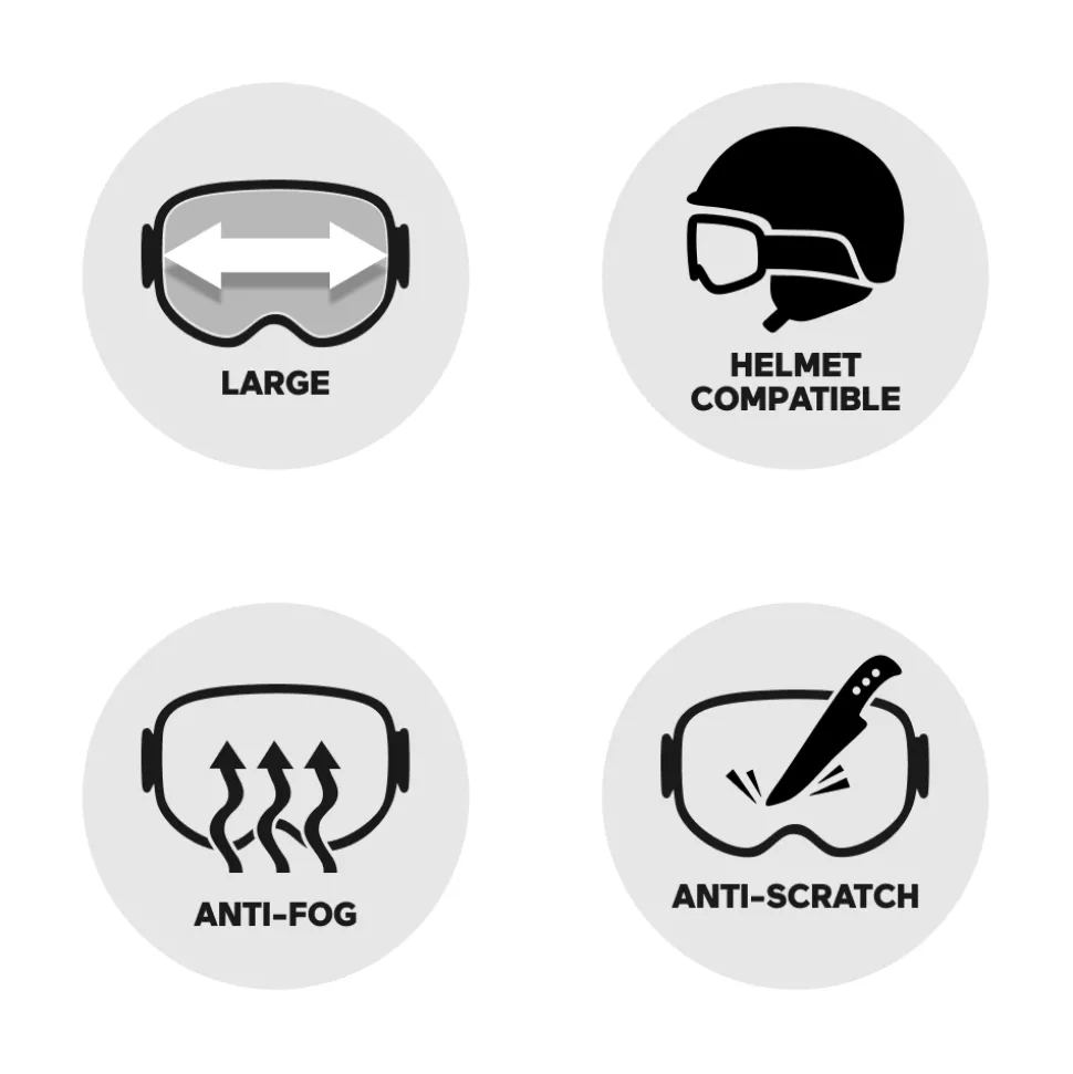 Masque de Ski Atomic Four Q L Hd Pink Pink Copper Hd + Yellow Blue Hd