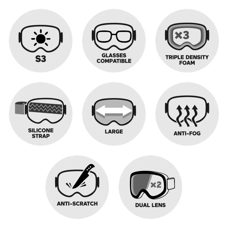 Masque de Ski Atomic Redster Hd Black Green Hd