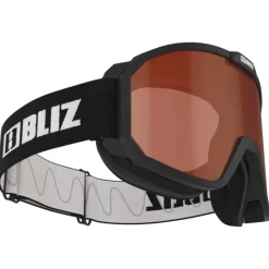 Masque de Ski Bliz Rave Jr Matt Black Orange