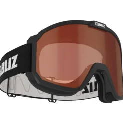 Masque de Ski Bliz Rave Jr Matt Black Orange