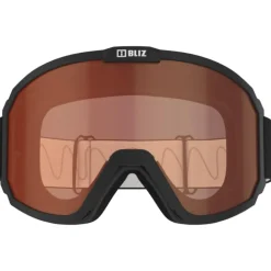 Masque de Ski Bliz Rave Jr Matt Black Orange
