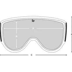 Masque de Ski Bollé Eco Blanca Ice White Matte Black Chrome