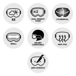 Masque de Ski Bollé Rocket Plus Blue Matte Rose Gold