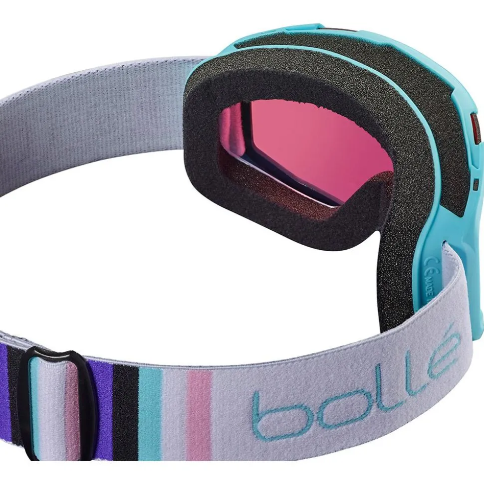 Masque de Ski Bollé Rocket Plus Blue Matte Rose Gold