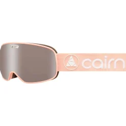 Masque de Ski Cairn Magnetik Mat Powder Pink Silver + Yellow