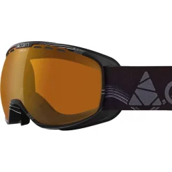 Masque de Ski Cairn Omega Black Silver Curve Photochromic