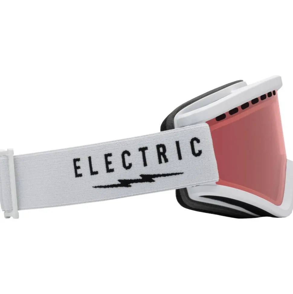 Masque de Ski Electric Egv Matte White Pink