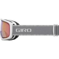 Masque de Ski Giro Millie White Grey Chute Vivid Infrared